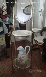 Lavabo antico da camera autentico struttura in ott