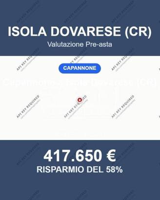 Immobile in asta di 5280 m² a Isola Dovarese