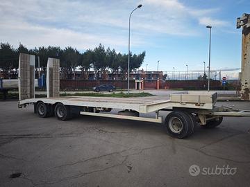 Rimorchio DE ANGELIS carrellone mezzo d'opera 2020