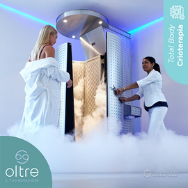 CRIOSAUNA CRYONESS PROFESSIONALE FINO A -190°C