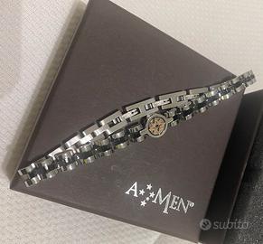 Bracciale in acciaio amen unisex idea regal