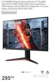 LG 27GN850 27” 2K 144 Hz IPS