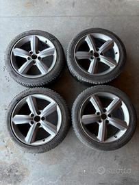 cerchi 5x112 gommati m+s 225/45r17 94w