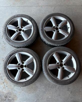 cerchi 5x112 gommati m+s 225/45r17 94w