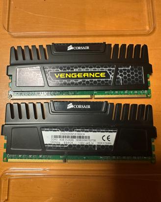 Corsair Vengeance 8GB 2x4GB DDR3 1600MHz CL9