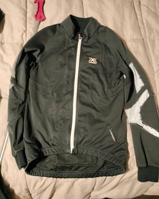 giubbino ciclismo x-bionic taglia M