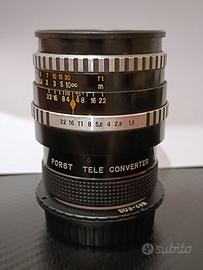CARL ZEISS JENA PANCOLAR 50MM F1.8 + Teleconv. 2X