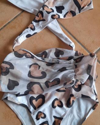 Costume 3 pezzi fantasia cuore