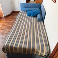 Letto singolo con secondo letto estraibile