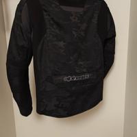 Giacca alpinestars tessuto nero camouflage tg M