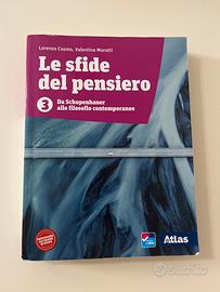Libro di filosofia “Le sfide del pensiero 3”