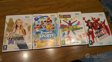 8 giochi Nintendo Wii