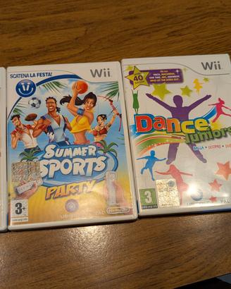 8 giochi Nintendo Wii