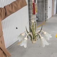 Lampadario 5 braccia 