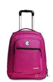 Zaino trolley invicta rosa grande