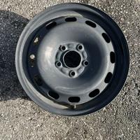 4 - CERCHI IN FERRO FORD 6X15 5X108 ET52,5 CB 63,4