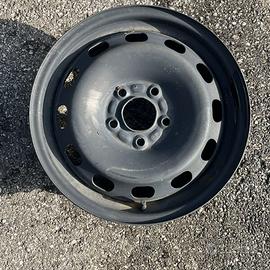 4 - CERCHI IN FERRO FORD 6X15 5X108 ET52,5 CB 63,4