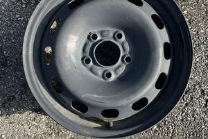 4 - CERCHI IN FERRO FORD 6X15 5X108 ET52,5 CB 63,4