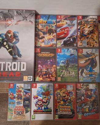 Giochi Nintendo Switch Mario/Pokemon/Zelda