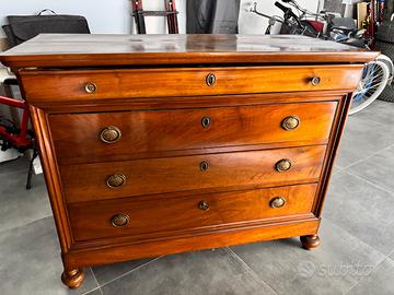Cassettone stile Luigi Filippo