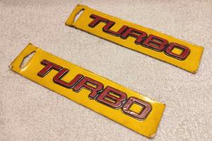 Turbo vintage anni 80/90 Autoadesivo Nuovi