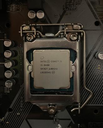 Intel core i5 8400 + Asus H310M-A
