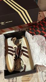 Adidas Samba Wales Bonner Cream White