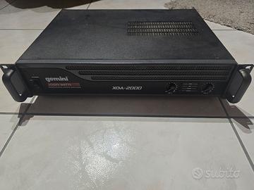 Amplificatore finale Gemini XGA-2000 professionale
