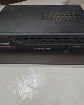 Amplificatore finale Gemini XGA-2000 professionale