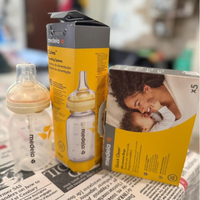 2 Biberon Medela Calma (Nuovi) + Quick Clean Medel