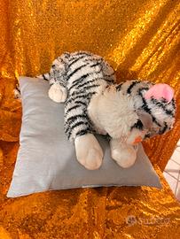 Gatto peluche come nuovo