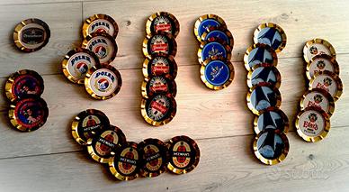 Sottobicchieri in ottone