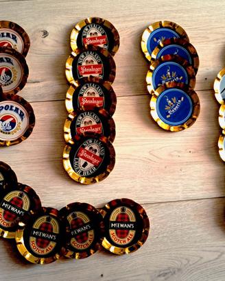 Sottobicchieri in ottone