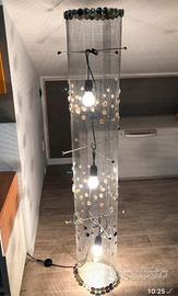 Lampada da terra artigianale