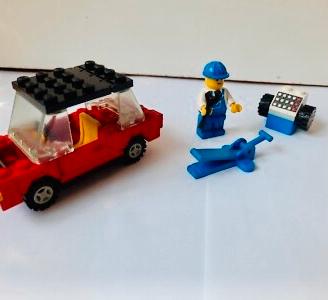 LEGO 6655 Auto & Tire Repair vintage 1984 completo