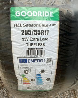Pneumatici All Season 205 55 R 17