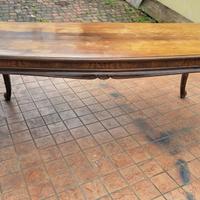 tavolo italiano in noce fisso