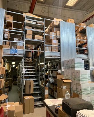 Scaffalatura industriale usata Metalsistem