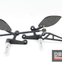 Pedane ergal CNC nere Valter Moto Ducati 748 916 9