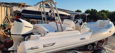 gommone tx 790 trident honda 4t 30 ore