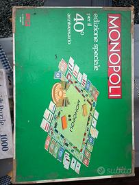 Monopoli 40aniversario del 1976 completo di pezzi
