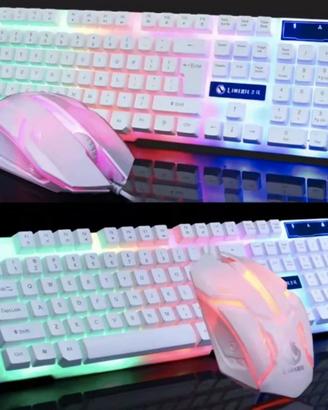 mouse+ tastiera da gamer USB