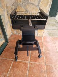 barbecue sia a legna che carbone