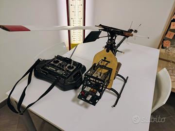 Aeromodello Shluter anni 80 elicottero RC