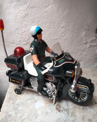 Motor cycle Police  vintage