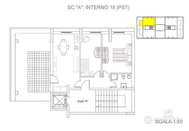Nuova costruzione Mansarda a soli 250mt dal mare
