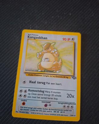 Carta Pokemon Kangaskhan Holo Jungle Set NL