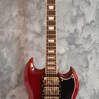 Vintage vs63 reissued electric guitar ~ cherry red