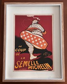 Vintage pubblicità , Quadretto in cornice 32x42 cm