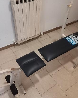 Panca palestra regolabile